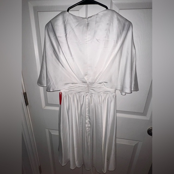 Mac Duggal White Mini Dress - Picture 6 of 10